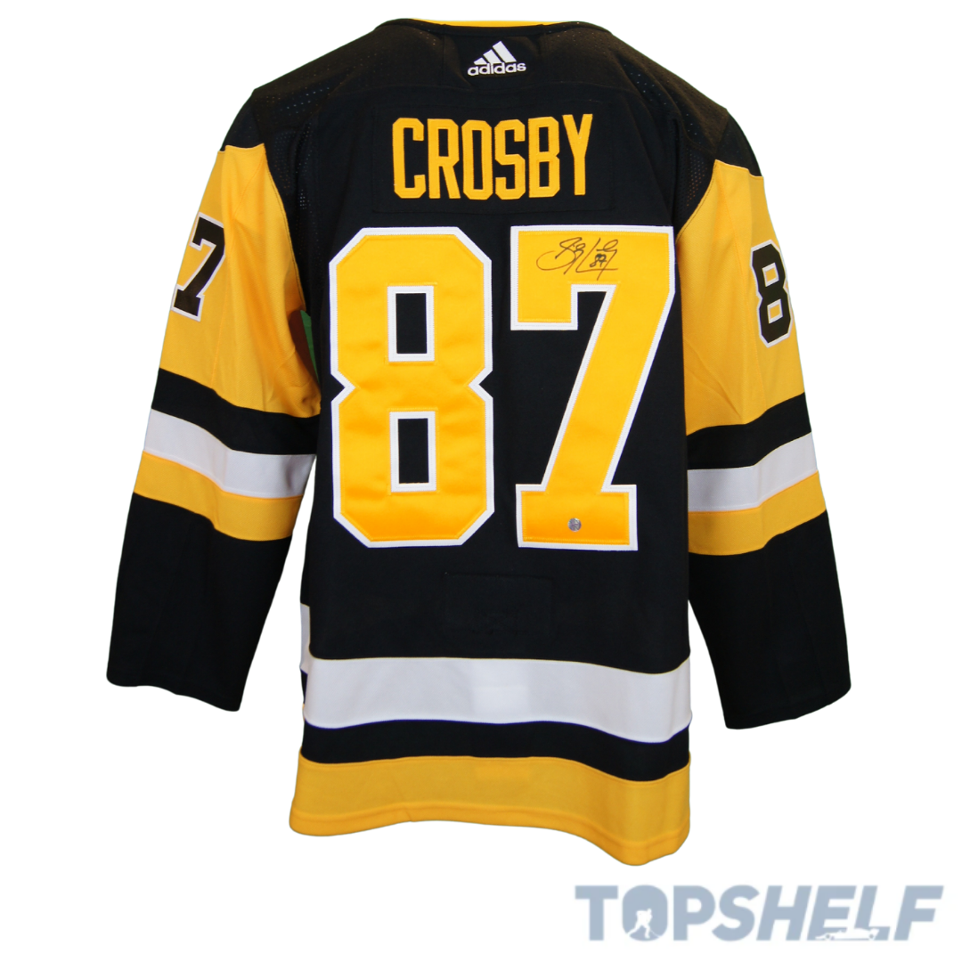 Sidney Crosby Signed Pittsburgh Penguins Sunflower Adidas Jersey