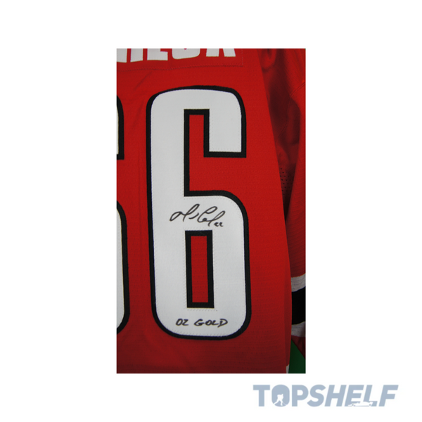 Mario Lemieux Autographed & Inscribed 2002 Team Canada Jersey - Nike Replica
