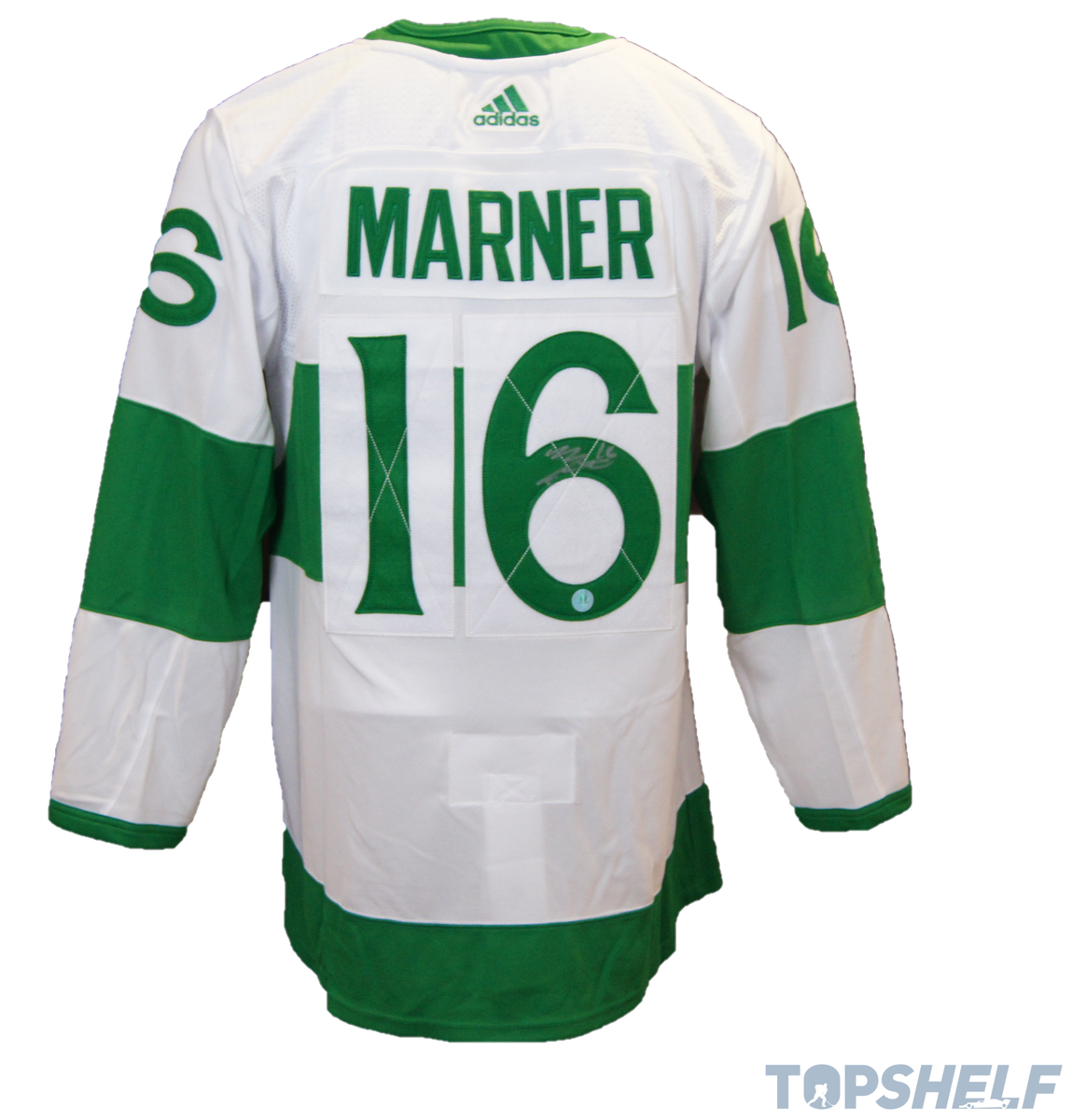Mitch Marner Toronto Maple Leafs Signed St Pats Heritage Adidas Jersey