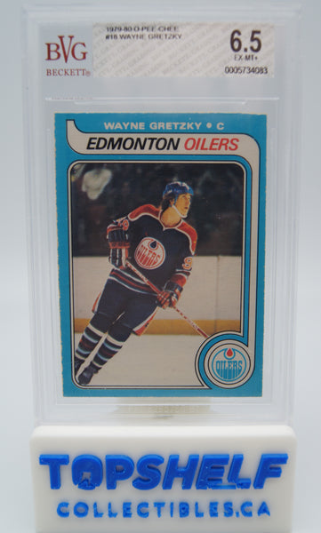 1979-80 O-Pee-Chee Wayne Gretzky Rookie Card - BVG 6.5