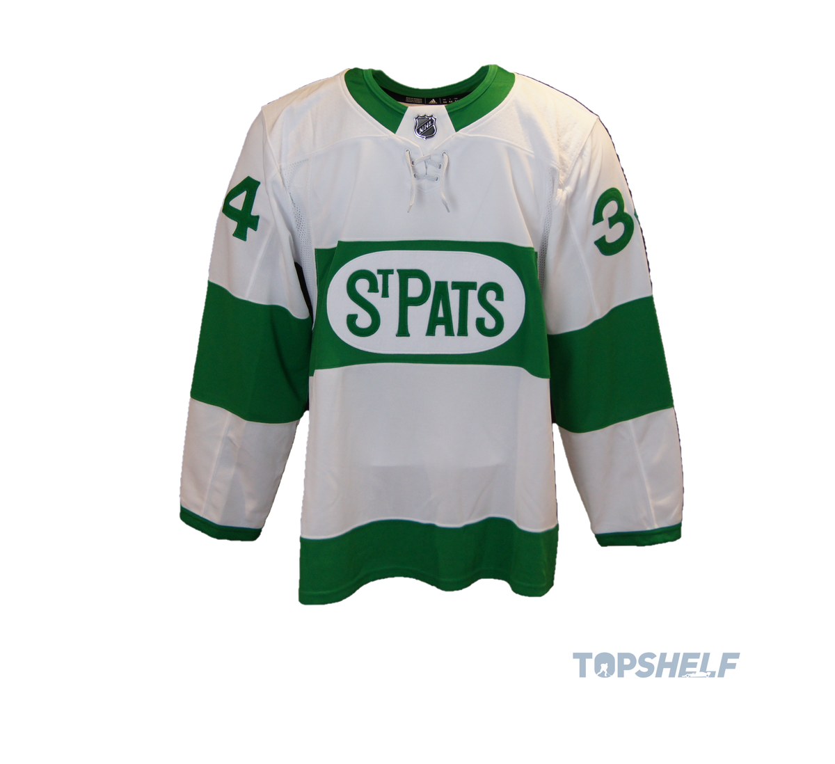 Men's Toronto St. Pats Auston Matthews adidas White Authentic Player -  Jersey