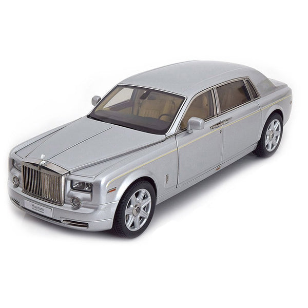 Kyosho 1:18 Rolls Royce Phantom Extended Wheelbase Silver - 8841S