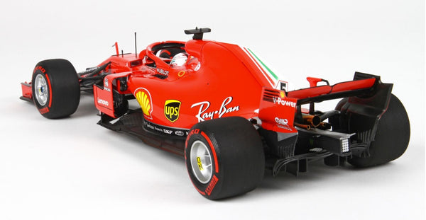 BBR 1:18 Ferrari SF71-H GP Canada 2018 S. Vettel Special Packaging with Display Case - BBR181805CANSH
