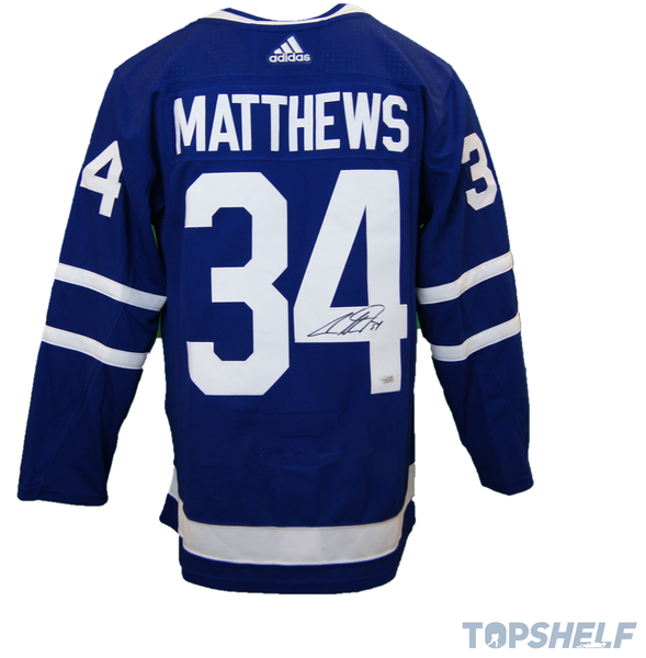 Auston Matthews Autographed Toronto Maple Leafs Home Jersey -  Adidas Authentic