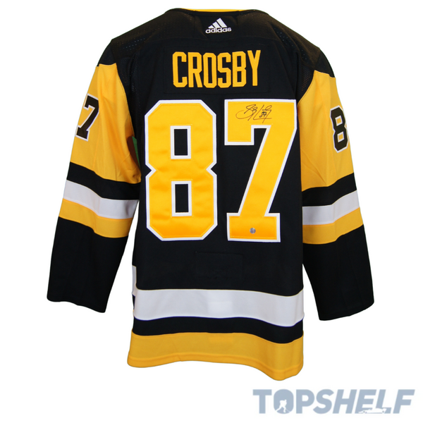 Sidney Crosby Autographed Pittsburgh Penguins Home Jersey - Adidas Authentic