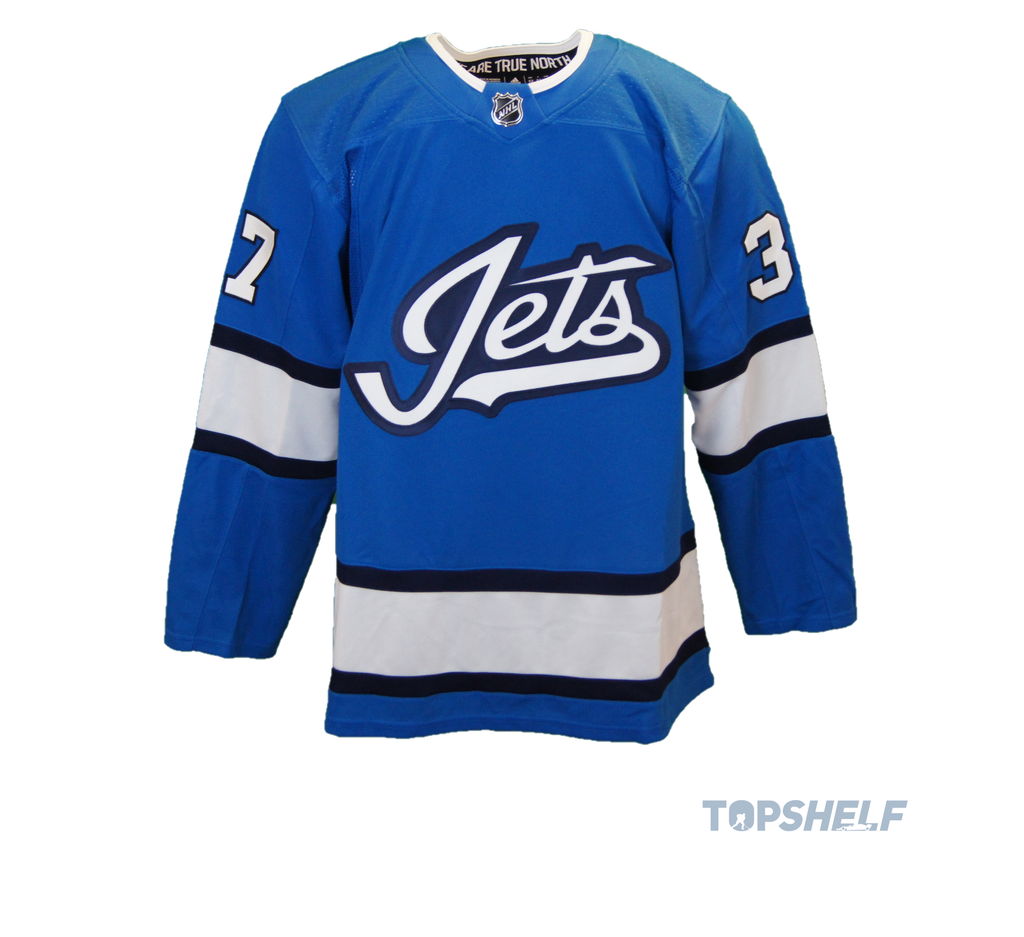 Connor Hellebuyck Autographed Winnipeg Jets Aviator Jersey