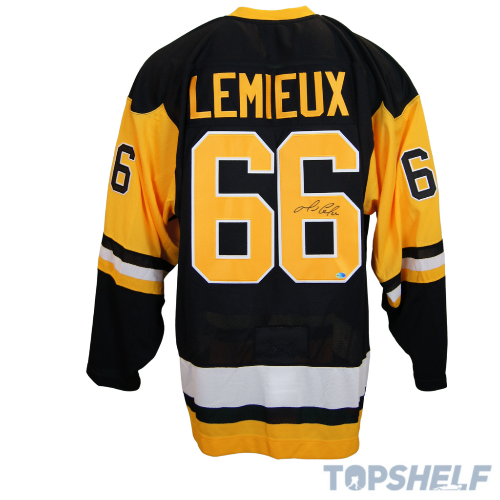 MARIO LEMIEUX AUTOGRAPHED PENGUINS JERSEY w/ COA - collectibles - by owner  - sale - craigslist