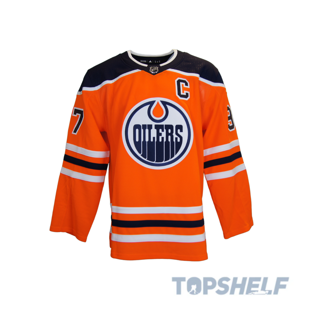 Connor Mcdavid Autographed Edmonton Oilers Home Jersey Adidas