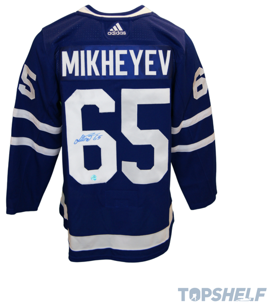 Ilya Mikheyev Autographed Toronto Maple Leafs Home Jersey - Adidas Authentic