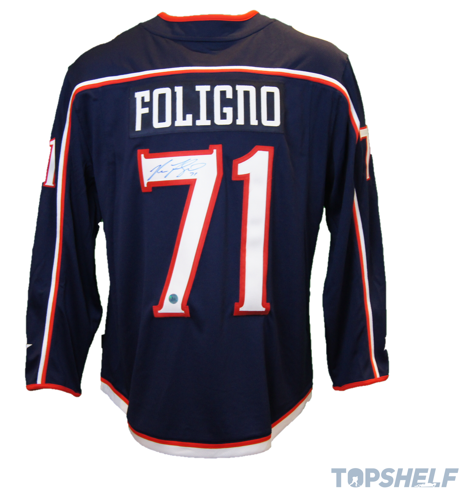 Nick Foligno Autographed Columbus Blue Jackets Home Jersey - Fanatics
