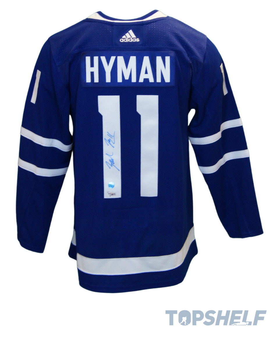 Zack Hyman Autographed Toronto Maple Leafs Home Jersey - Adidas Authentic