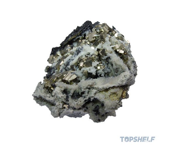 Pyrite, Calcite and Sphalerite