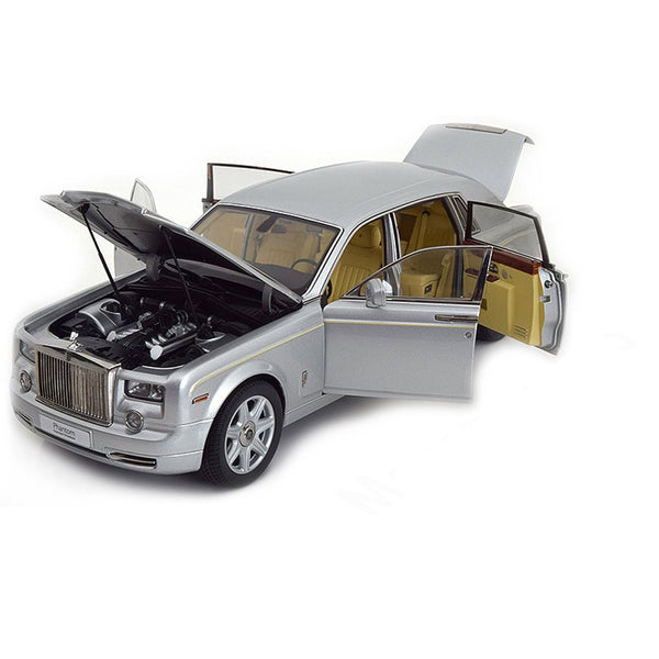 Kyosho 1:18 Rolls Royce Phantom Extended Wheelbase Silver - 8841S