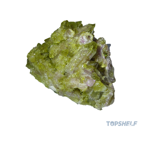 Vesuvianite - Bright Green Cluster (Medium)