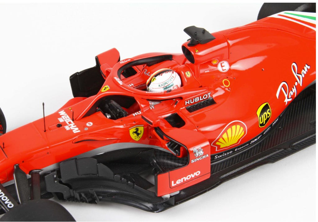 BBR 1:18 Ferrari SF71-H GP Canada 2018 S. Vettel Special Packaging